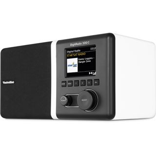 TechniSat DigitRadio 300 C DAB+/DAB und UKW Radio weiß