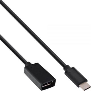 (€59,33*/1m) 0.15m InLine USB3.1 Adapterkabel USB C Stecker auf