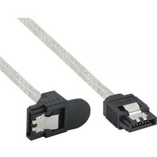 (€9,80*/1m) 0.50m InLine SATA 6Gb/s Anschlusskabel gewinkelt