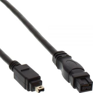 (€4,39*/1m) 1.80m InLine FireWire800 Adapterkabel 4pol Stecker