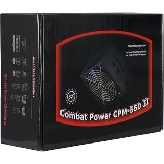 550 Watt Inter-Tech Combat Power CPM-550W II Modular