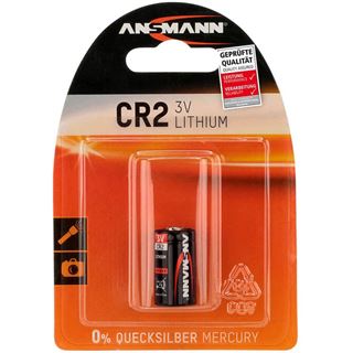 ANSMANN Photo-Batterie CR2 Lithium Batterie 3.0 V 1er Pack