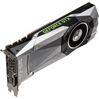 8GB Gigabyte GeForce GTX 1070 Founders Edition Aktiv PCIe 3.0 x16