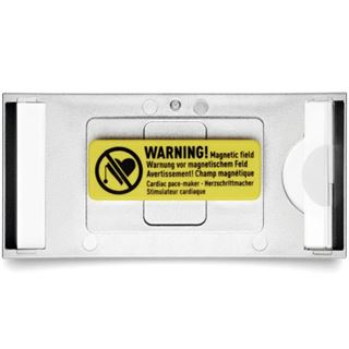 Durable Namensschild CLASSIC, mit Magnet, 74 x 34 mm, silber