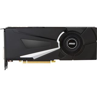 8GB MSI GeForce GTX 1070 Aero OC Edition Aktiv PCIe 3.0 x16 (Retail)