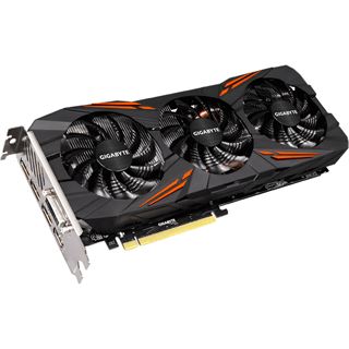 8GB Gigabyte GeForce GTX 1070 Gaming G1 Aktiv PCIe 3.0 x16 (Retail)