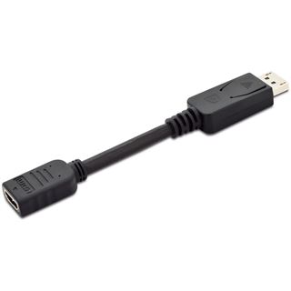 (€59,33*/1m) 0.15m Digitus Displayport Adapterkabel Displayport