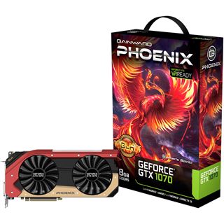 8GB Gainward GeForce GTX 1070 Phoenix Goes Like Hell Aktiv PCIe 3.0