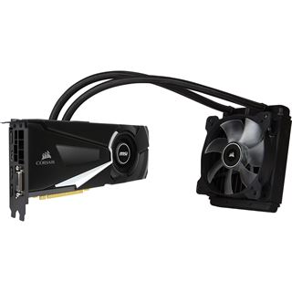 8GB MSI GeForce GTX 1080 SEA HAWK X Wasser PCIe 3.0 x16 (Retail)