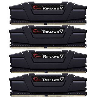 64GB G.Skill RipJaws V schwarz DDR4-3400 DIMM CL16 Quad Kit