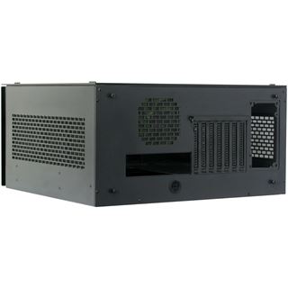 Nanoxia Project S mit Sichtfenster Midi Tower ohne Netzteil silber