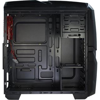 Inter-Tech Q2 Illuminator mit Sichtfenster Midi Tower ohne Netzteil