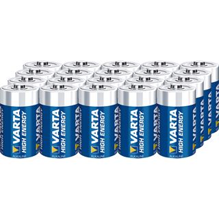 Varta Batterie Mono D/AM1 High Energy 1,5V LR20 AL-MN 16500mAh