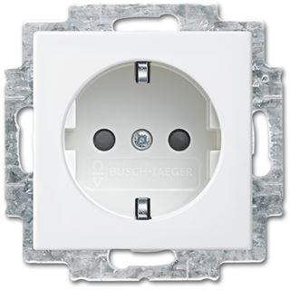 Busch-Jaeger 20EUCB-914 Steckdose 1f aws glz Busch-balance SI UP m.KS