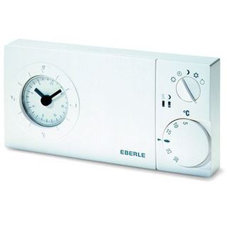 Eberle Uhrenthermostat analog 230V 16A ws Tag 5-30°C 100Stunde