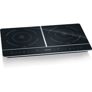 Severin Doppel-Induktionskochplatte 3400W, 2xKF 21cm, schwarz
