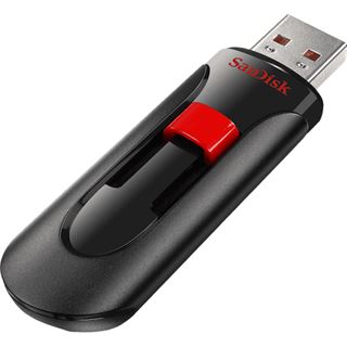 256 GB SanDisk Cruzer Glide schwarz/rot USB 2.0