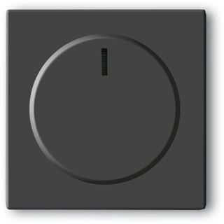 Busch-Jaeger Drehknopf Dimmer anth glz Kontrollfenster/Lichtauslass