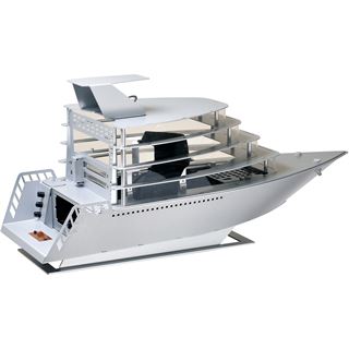 Lian Li PC-Y6 Mini-ITX ohne Netzteil silber