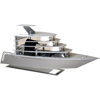 Lian Li PC-Y6 Mini-ITX ohne Netzteil silber