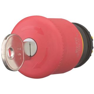 Moeller Frontelement für Not-Aus Ø22,5mm rt rnd IP67 fl