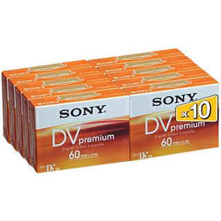 Sony 10DVM60PR Mini DV Tape (10er Pack)