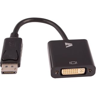 V7 DISPLAYPORT-DVI ADAPTER-BLK