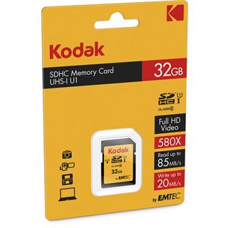 32 GB Kodak EKMSD32GHC10K SDHC Class 10 Retail