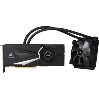 8GB MSI GeForce GTX 1070 SEA HAWK X Wasser PCIe 3.0 x16 (Retail)