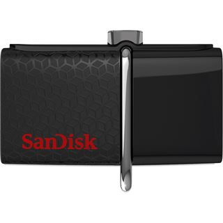 16 GB SanDisk Ultra Dual schwarz USB 3.0 und microUSB