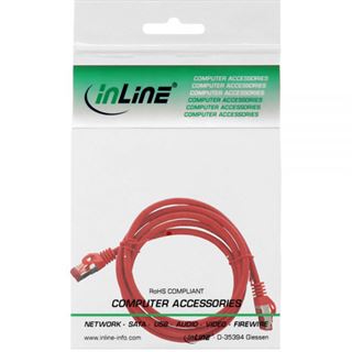 (€4,90*/1m) 1.00m InLine Cat. 6 Patchkabel S/FTP RJ45 Stecker
