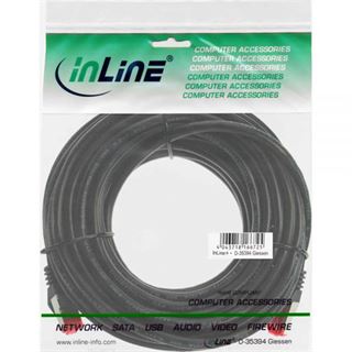 (€0,79*/1m) 10.00m InLine Cat. 6 Patchkabel S/FTP PiMF RJ45