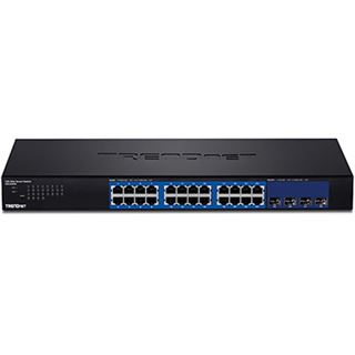TrendNet 28-Port Gbit 24xGbit 4x10G SFP+ Slots Websmart 19"
