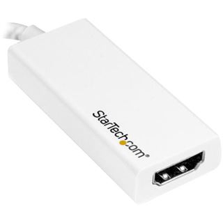 Startech USB-C auf HDMI Adapter weiß