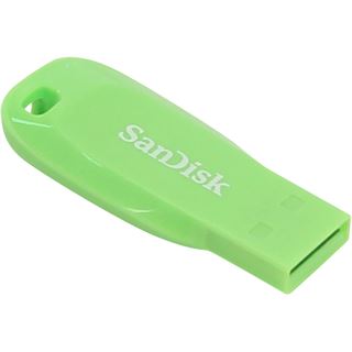 32 GB SanDisk Cruzer Blade gruen USB 2.0
