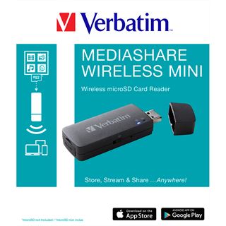 Verbatim Mediashare Mini Wireless microSD Card Reader