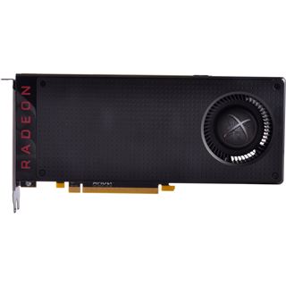 8GB XFX Radeon RX 480 Black Edition OC Backplate Aktiv PCIe 3.0 x16