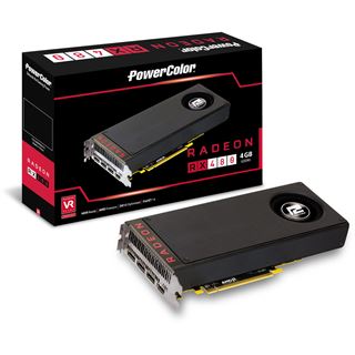 4GB PowerColor Radeon RX 480 Aktiv PCIe 3.0 (Retail)