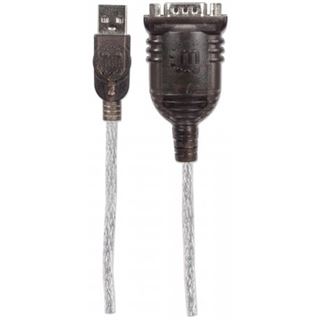 (&euro;7,17*/1m) 1.80m Manhattan Adapter Anschlusskabel Seriell USB A