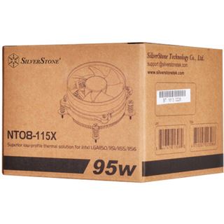 Silverstone Nitrogon NT08-115X Topblow Kühler