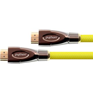 1.50m PYTHON HDMI Anschlusskabel High-Speed mit Ethernet HDMI-Stecker