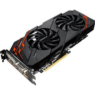 8GB Gigabyte GeForce GTX 1070 Windforce OC Aktiv PCIe 3.0 x16 (Retail)