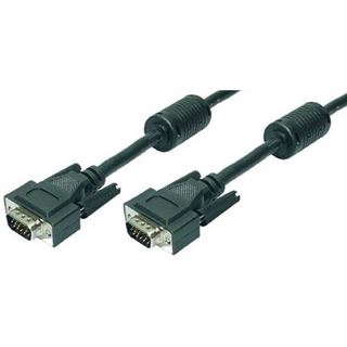 (&euro;2,97*/1m) 3.00m LogiLink VGA Anschlusskabel 15pol Stecker auf