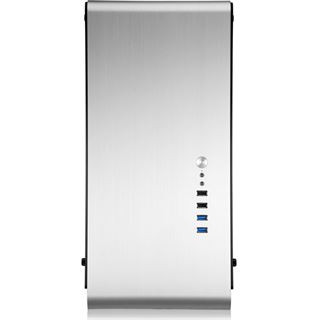 Cooltek UMX4 mit Sichtfenster Midi Tower ohne Netzteil silber