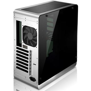 Cooltek UMX4 mit Sichtfenster Midi Tower ohne Netzteil silber