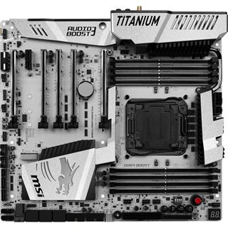 MSI X99A XPower Gaming Titanium Intel X99 So.2011-3 Quad Channel DDR4