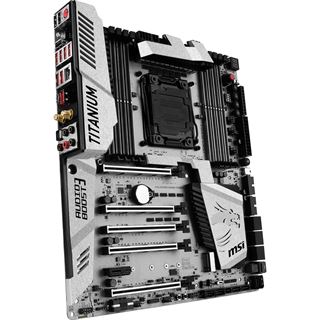 MSI X99A XPower Gaming Titanium Intel X99 So.2011-3 Quad Channel DDR4