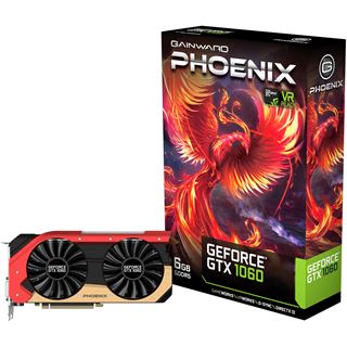 6GB Gainward GeForce GTX 1060 Phoenix Aktiv PCIe 3.0 x16 (Retail)