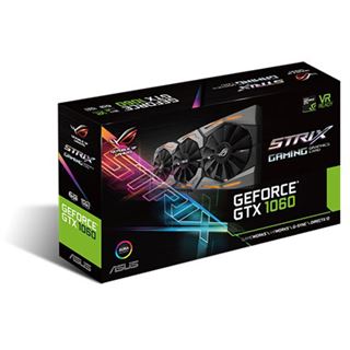 6GB Asus GeForce GTX 1060 Strix Aktiv PCIe 3.0 x16 (Retail)