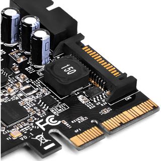 Silverstone SST-ECU05, 1x USB3.1 Typ-C + 2x USB3.0 + 2x intern USB3.0